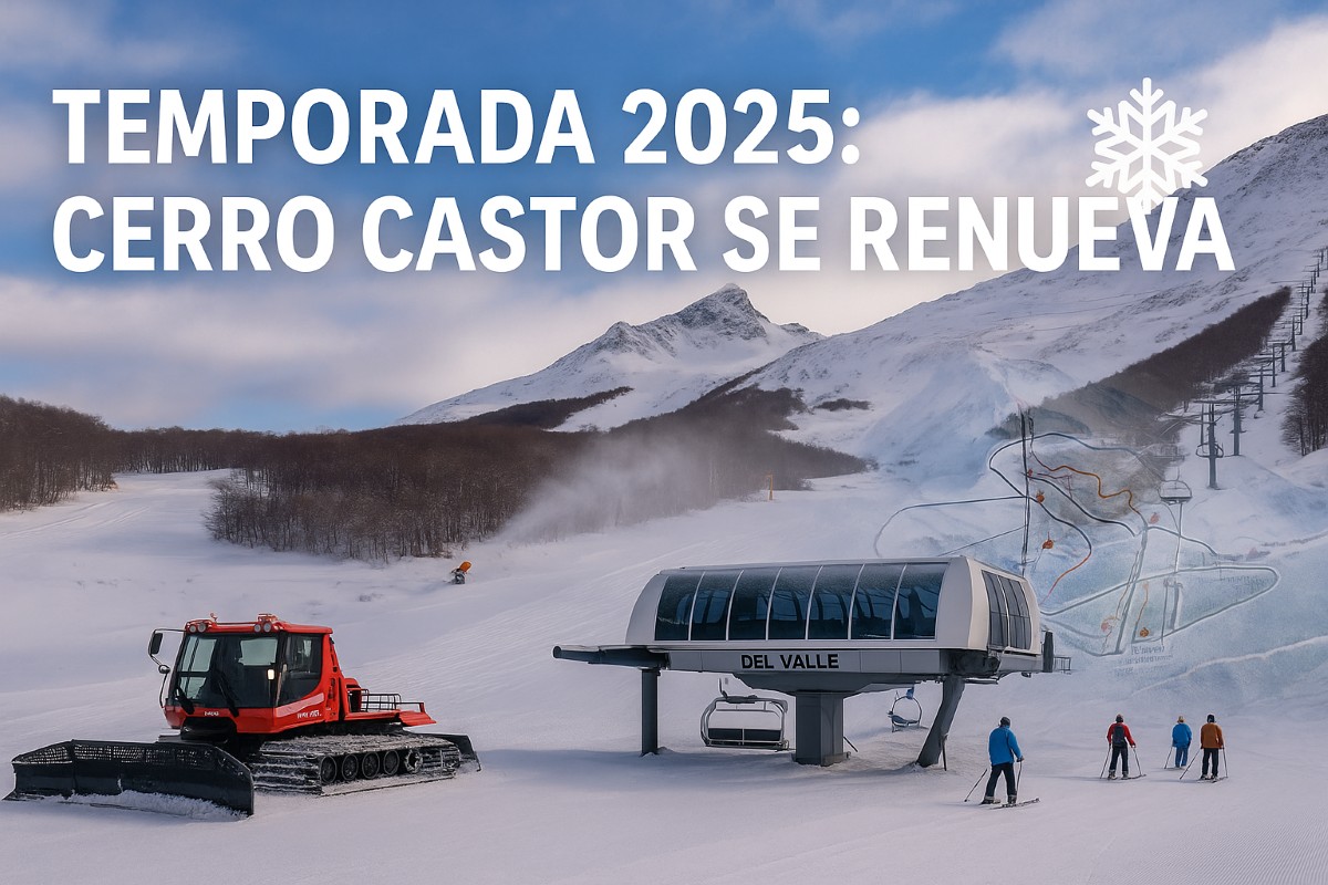 Cerro Castor abre su temporada con nuevas mejoras y más servicios