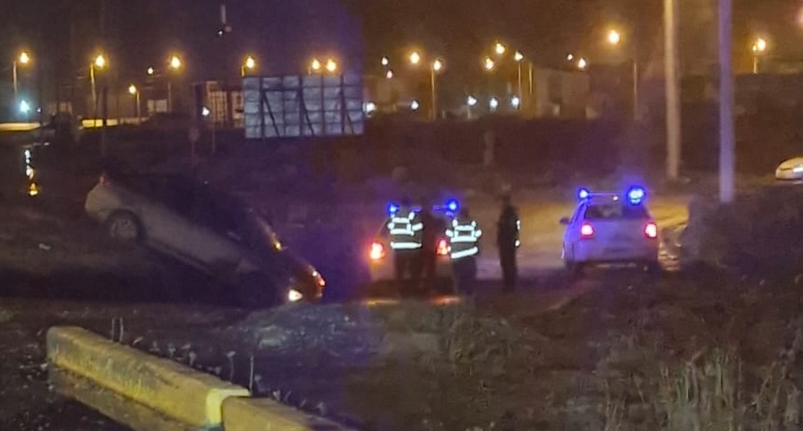 Un vehículo fue encontrado fuera de la calzada en un sector de la Ruta Nacional Nº 3