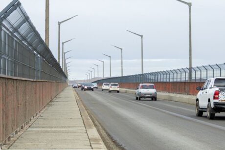 60 DE AVANCE EN LA 2a ETAPA DE LA OBRA DE READECUACION DEL PUENTE MOSCONI