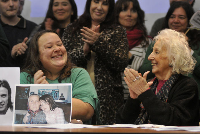 El Nieto 140 es hijo de una pareja secuestrada en la Patagonia