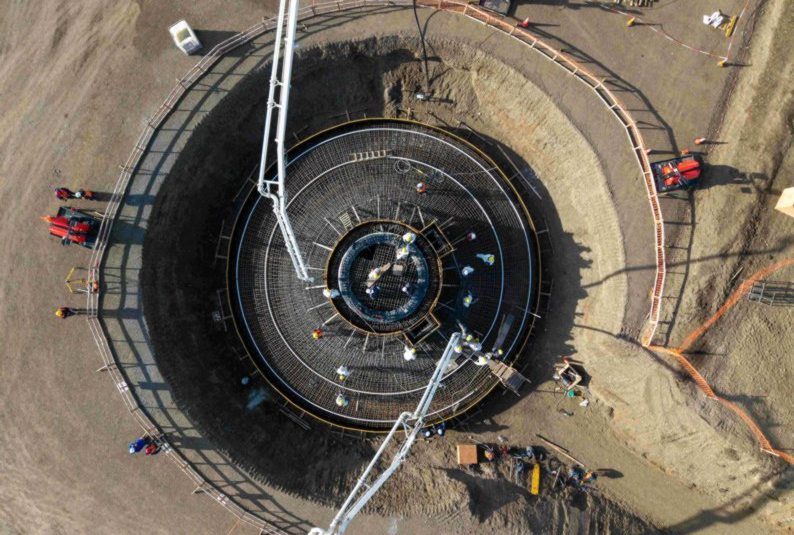 TotalEnergies presentó las obras del parque eólico más austral del mundo