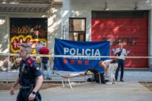 Operativo policial en Consell de Cent 200 tras tiroteo en Barcelona
