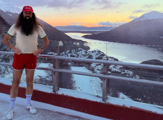 El “Forrest Gump Chileno” visitó la provincia por la inclusión y el deporte