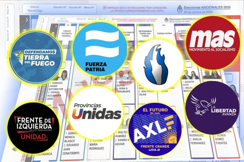 Tierra del Fuego define su representación nacional en las urnas