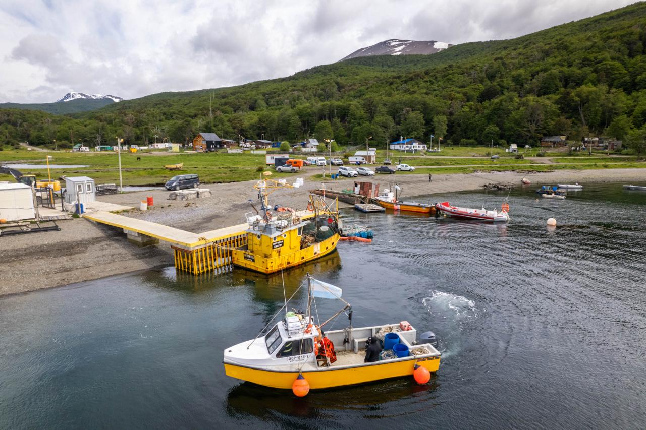 Puerto Almanza celebró su 38° aniversario