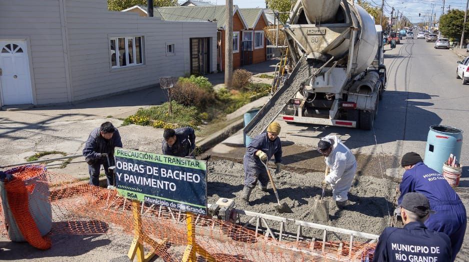 Avanzan con los trabajos en diferentes arterias