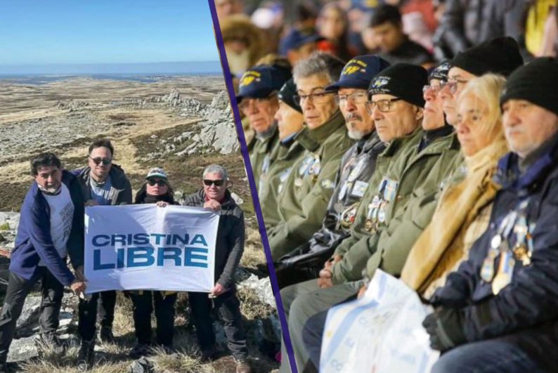 Enfático repudio a actividad partidaria de excombatientes bonaerenses en Malvinas