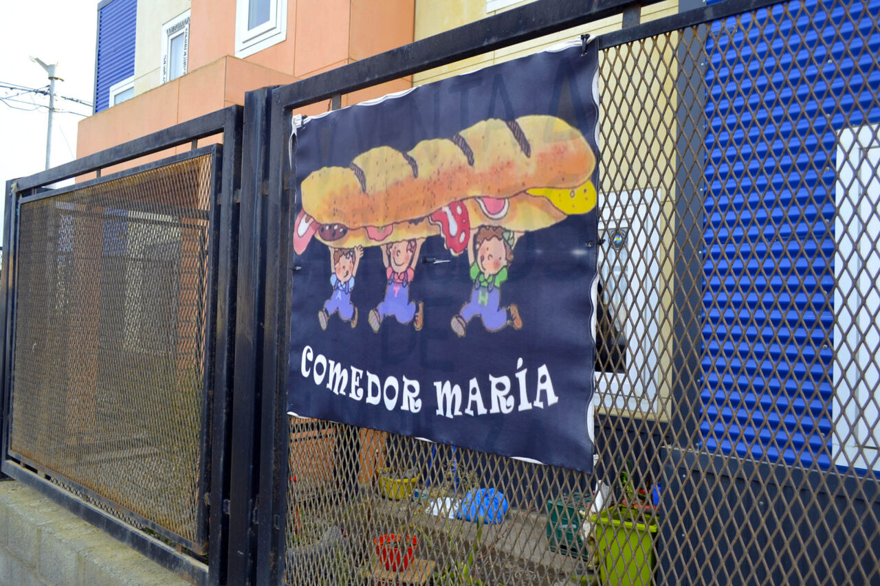 Piden colaboración para sostener la merienda en “El Comedor de María”