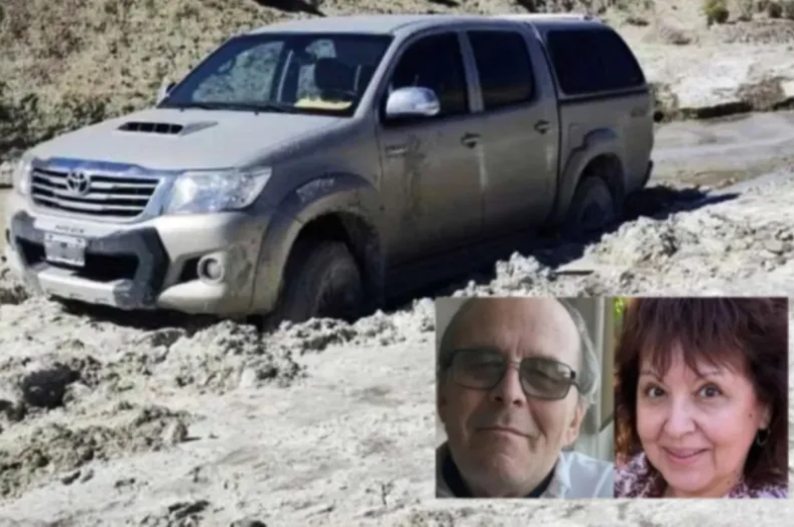 Con perros, drones e inteligencia artificial buscan a una pareja desaparecida en Chubut