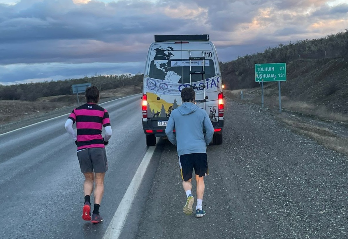 Sciurano corrió 40 km en la segunda jornada de la carrera