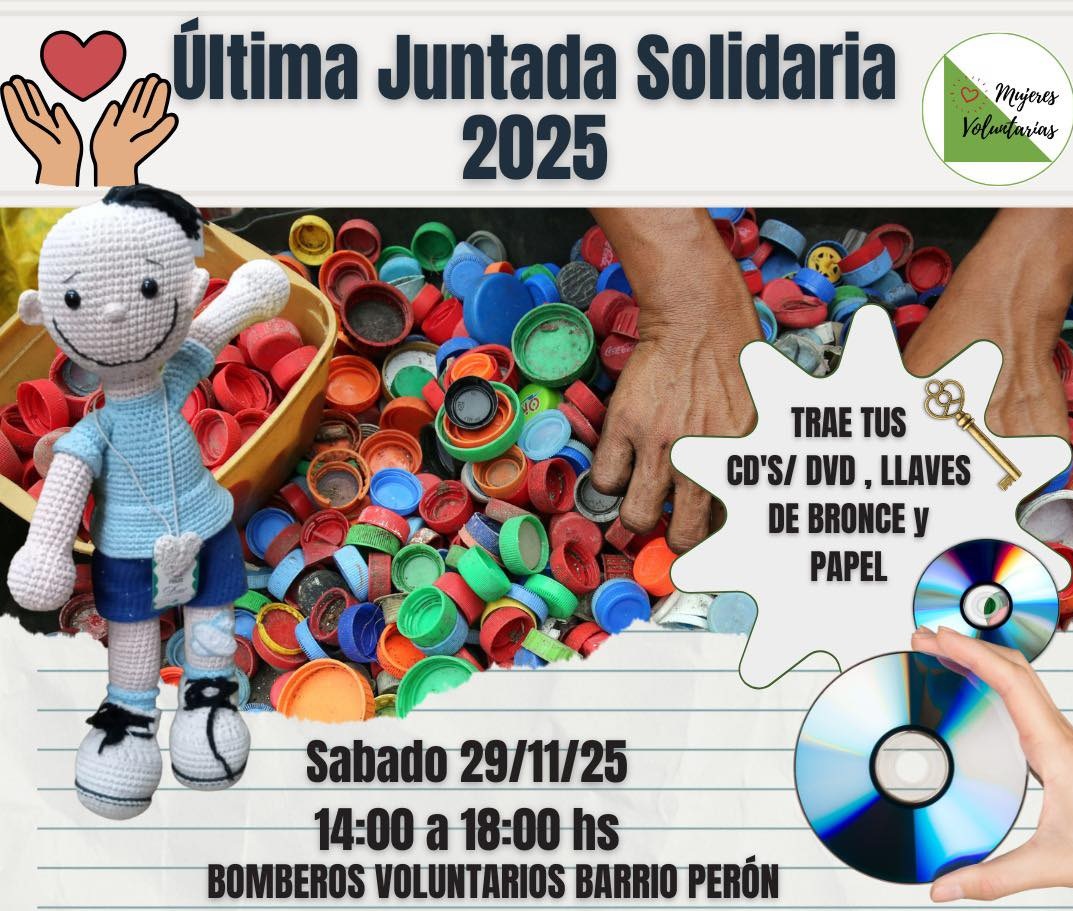 Realizarán la última jornada solidaria de recolección para la Fundación Garrahan