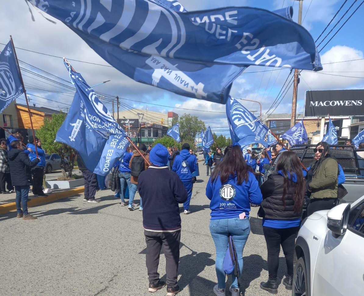 ATE inició el paro nacional contra la reforma laboral