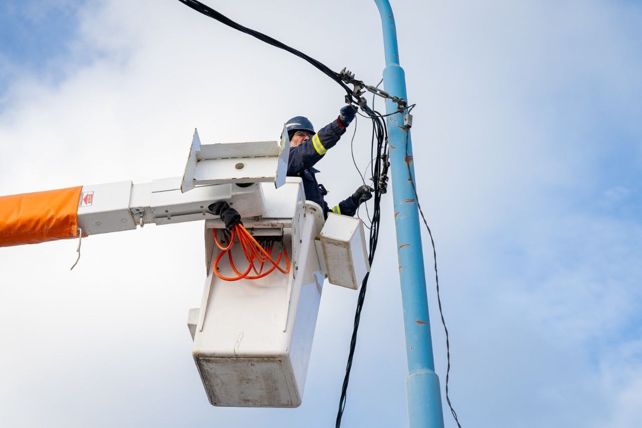 Siguen las tareas de Energía y comienza el corte programado en el centro