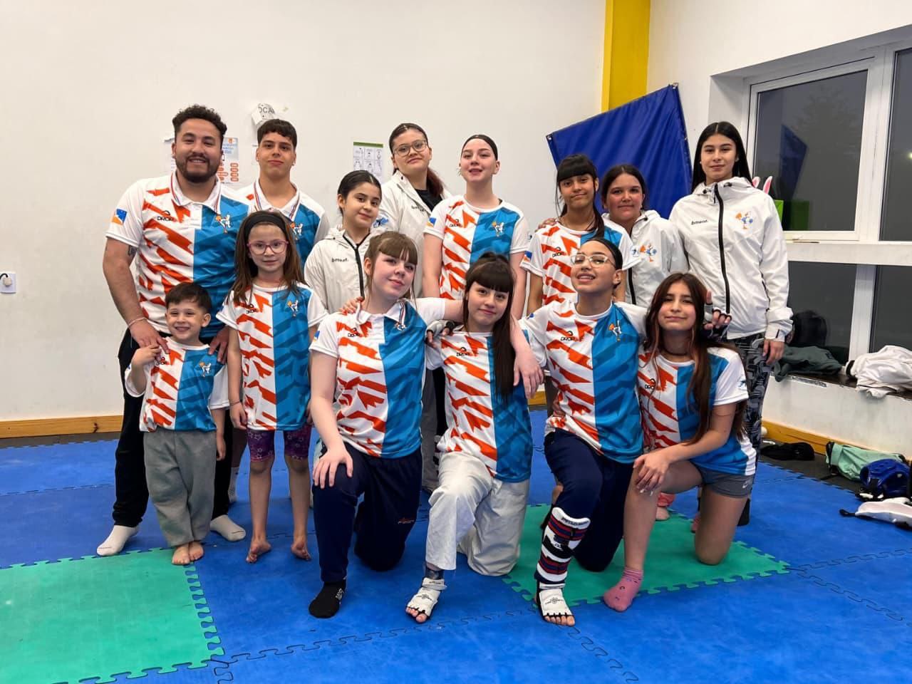 La escuela de Taekwondo de Tolhuin compite en el nacional