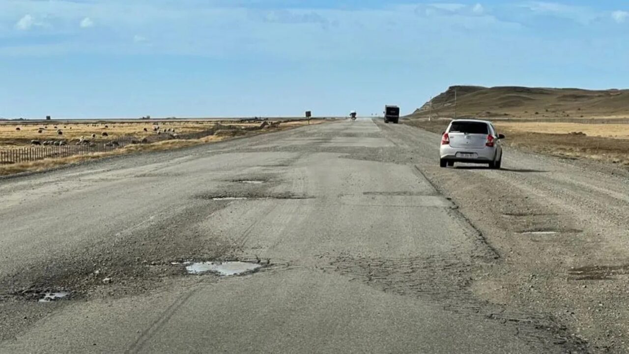 Comienzan trabajos de bacheo y mantenimiento en rutas nacionales de Tierra del Fuego