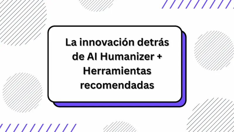 Ilustración minimalista sobre la innovación detrás de las herramientas de AI Humanizer y sus recomendaciones