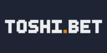 Toshi.Bet pixel-style logo on dark background