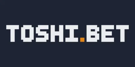 Toshi.Bet pixel-style logo on dark background