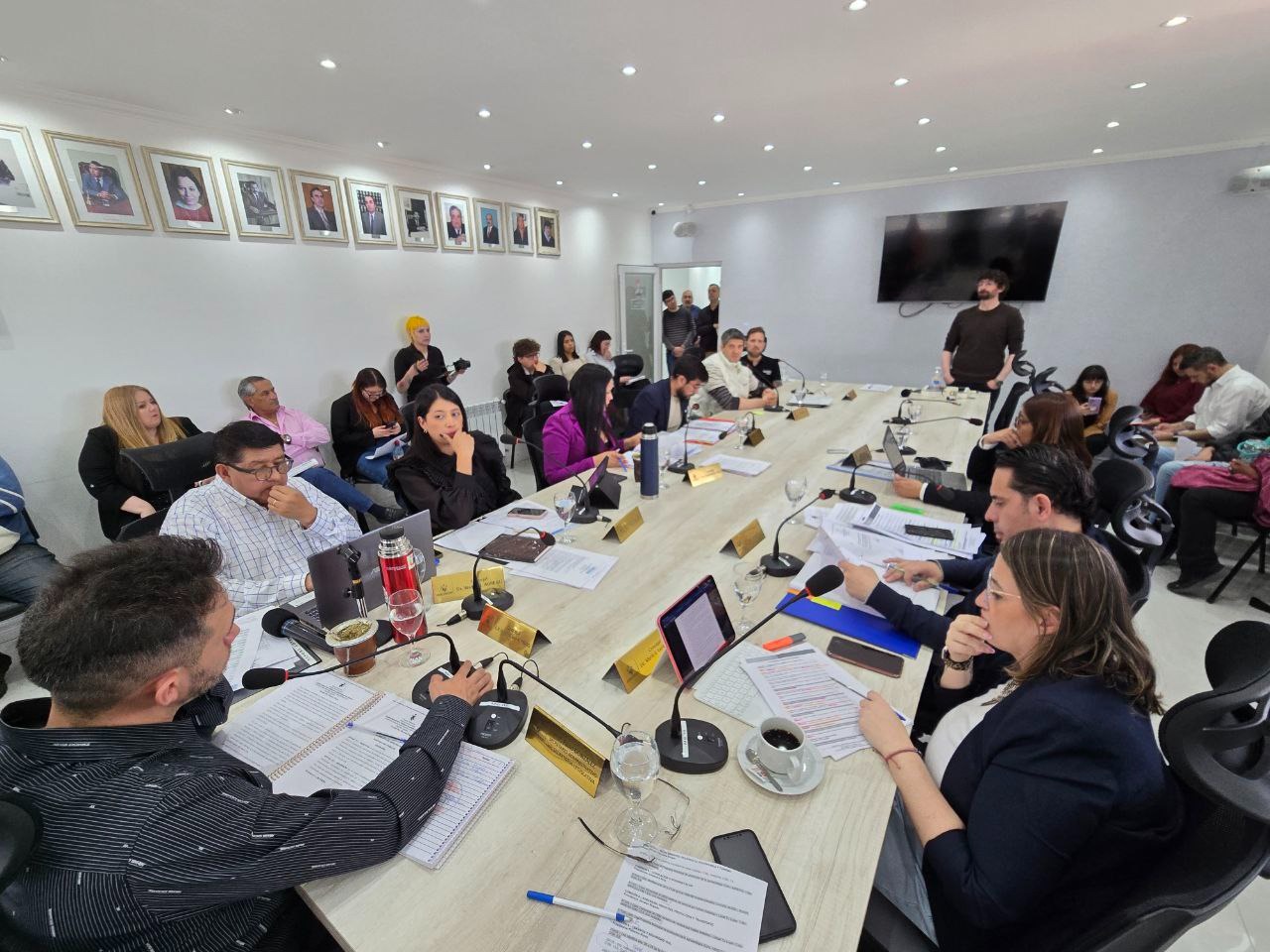 Tratan un amplio orden de asuntos de las diferentes comisiones