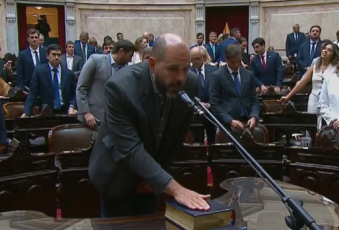 Agustín Tita llegó al congreso para ser «una herramienta útil» para Tierra del Fuego