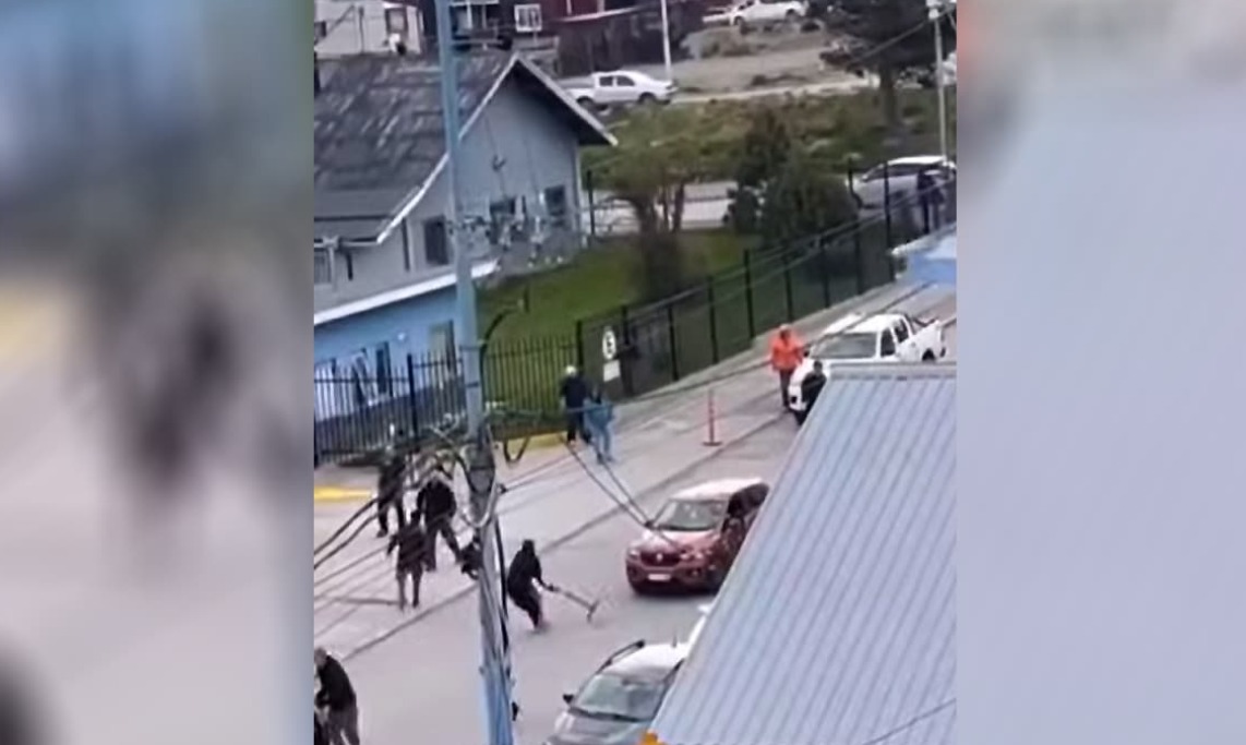 Tarde de disturbios en Ushuaia terminó con varios aprehendidos