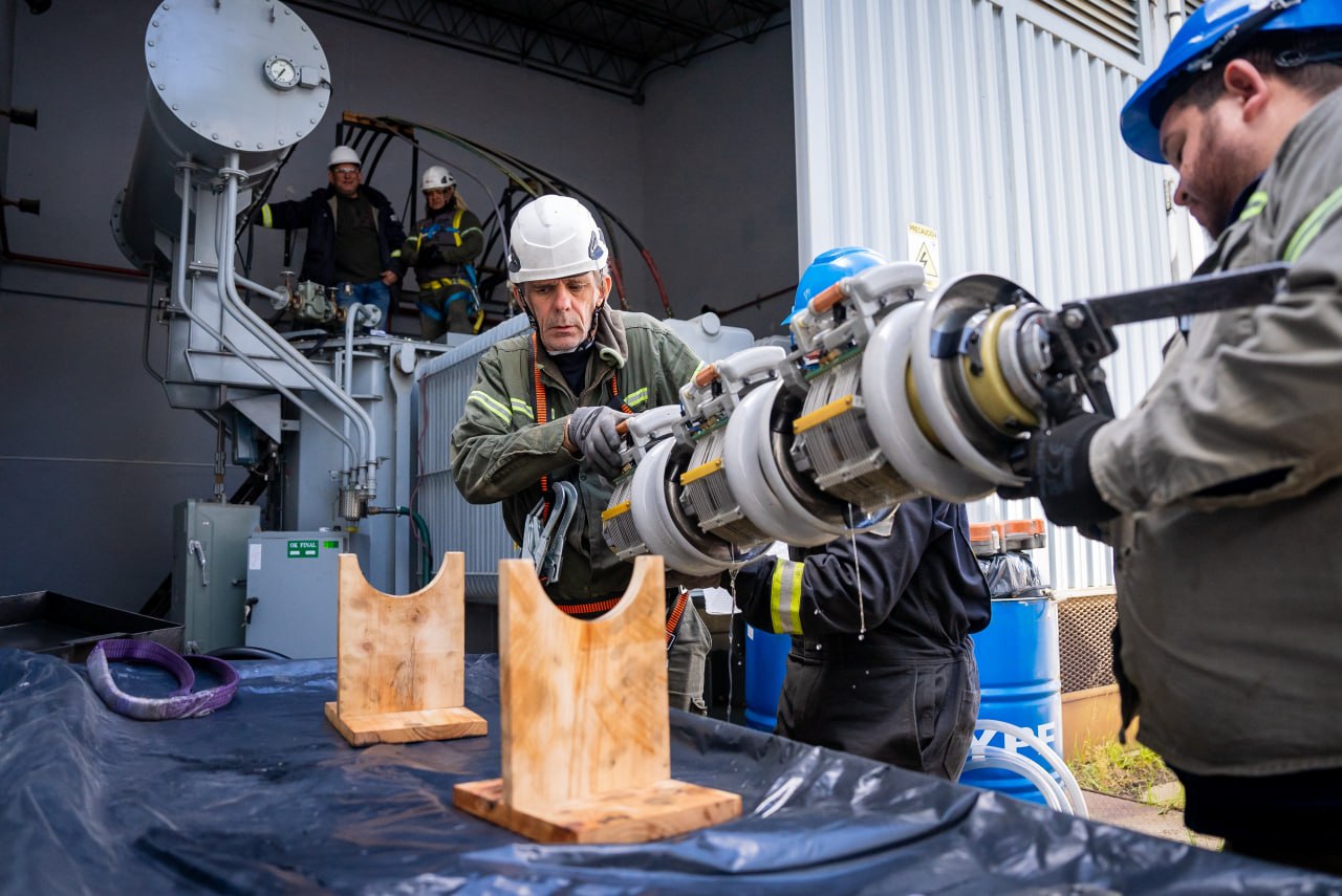 Una semana de tareas técnicas en el sistema eléctrico