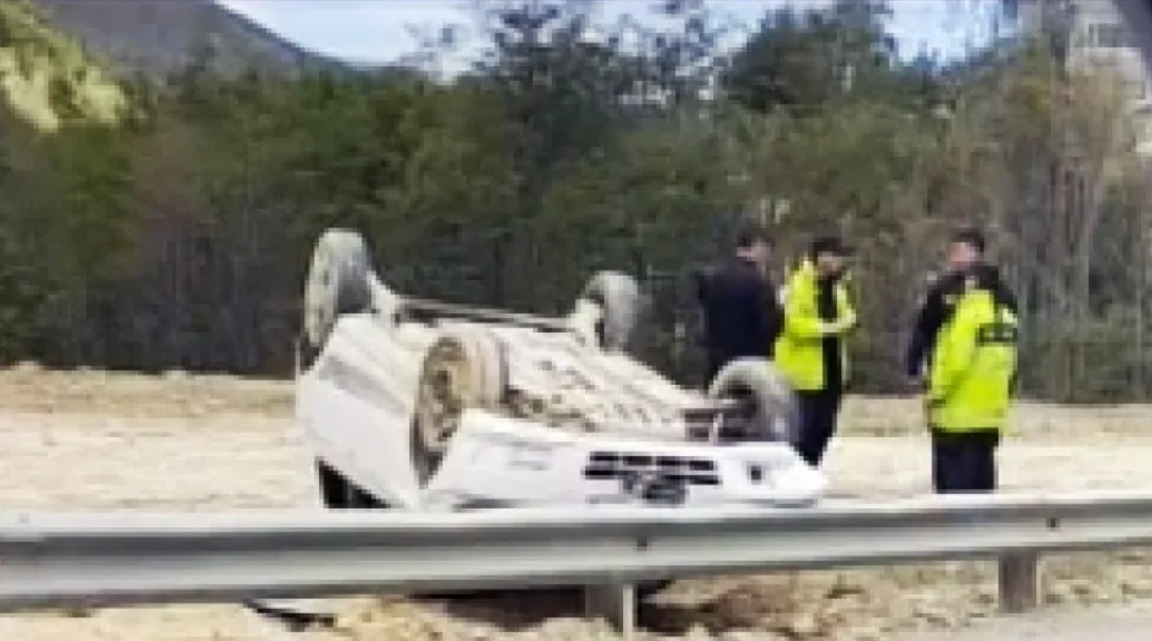 Policía borracho protagonizó un vuelco en la RN3