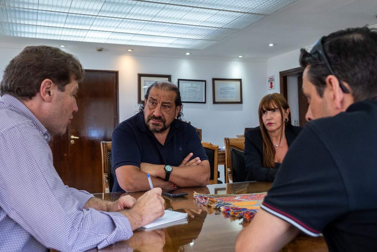 Melella recibió al secretario de la UOM