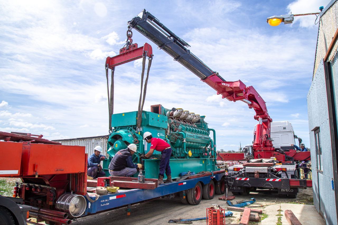Inician traslado de un equipo de la usina de Tolhuin