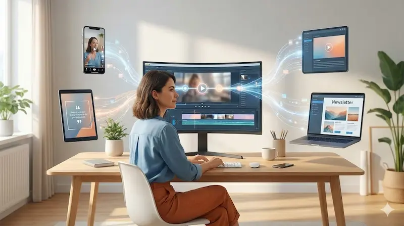 Contenido sin agotamiento: cómo la reutilización inteligente está sustituyendo la publicación diaria