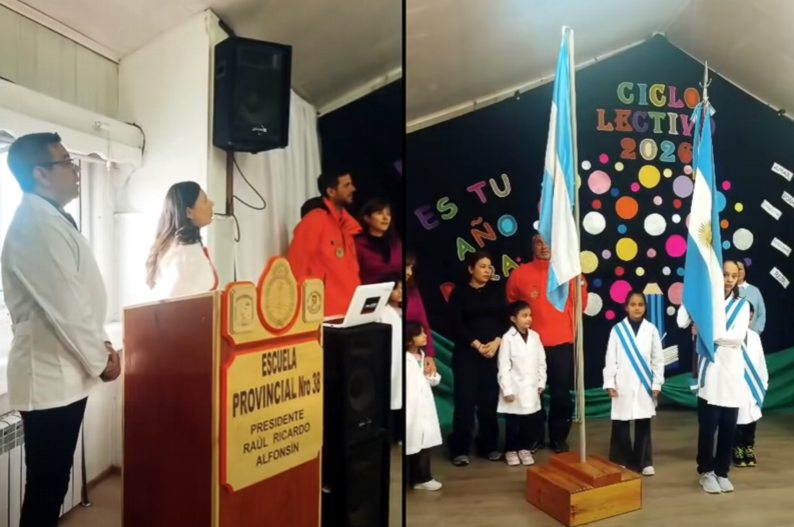 Comenzó el ciclo lectivo en la escuela Nro.38 de Base Esperanza