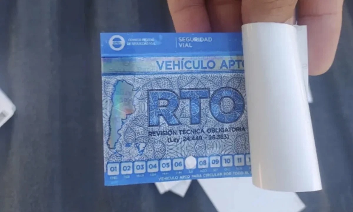 Desbarataron una red que ofrecía obleas de RTO por redes sociales