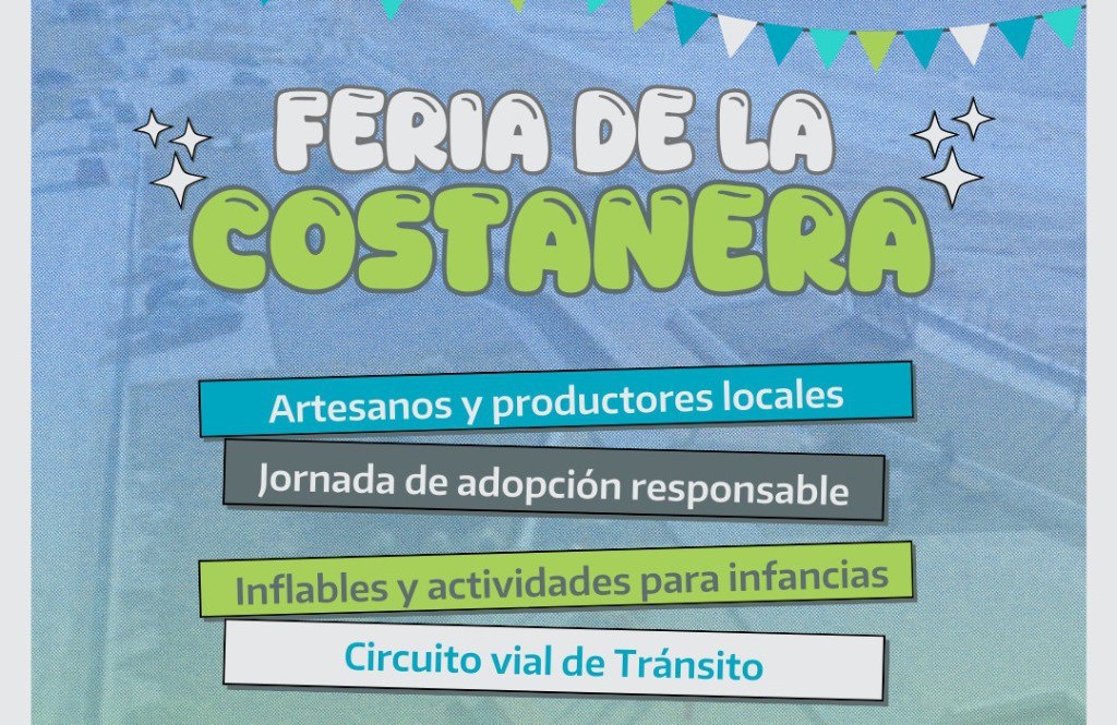 «Feria de la costanera»: Una tarde para disfrutar en comunidad