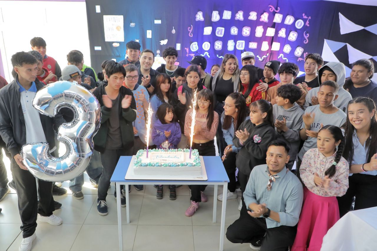 El Espacio Joven de zona sur festejó su tercer aniversario
