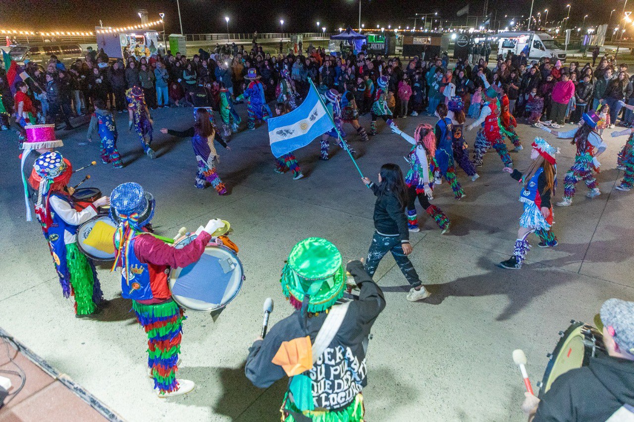 El Patio Gastronómico vivió un especial carnaval