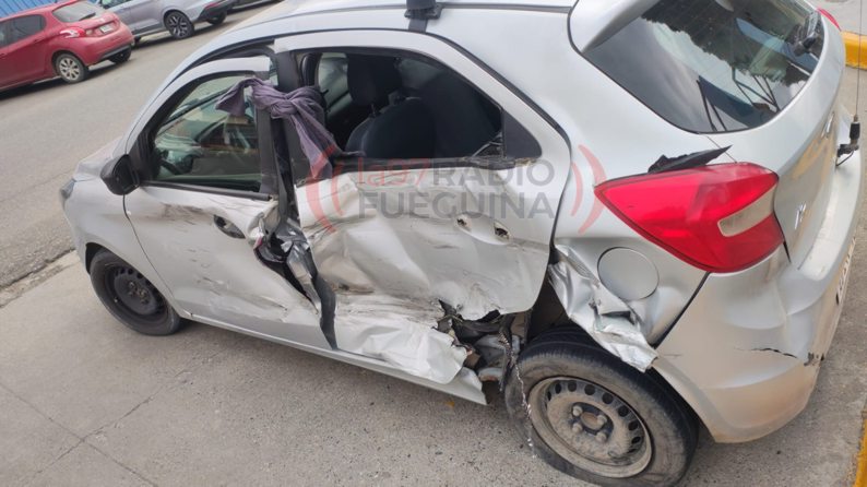Menor al volante provocó un grave accidente en el centro de Río Grande