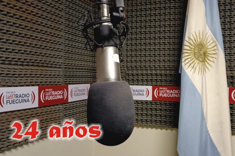 A 24 años del primer «AIRE», ((La 97)) Radio Fueguina sigue sonando junto a Río Grande
