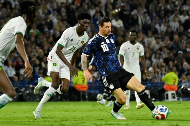 Argentina derrotó a Mauritania 2-1 con un golazo de Nico Paz