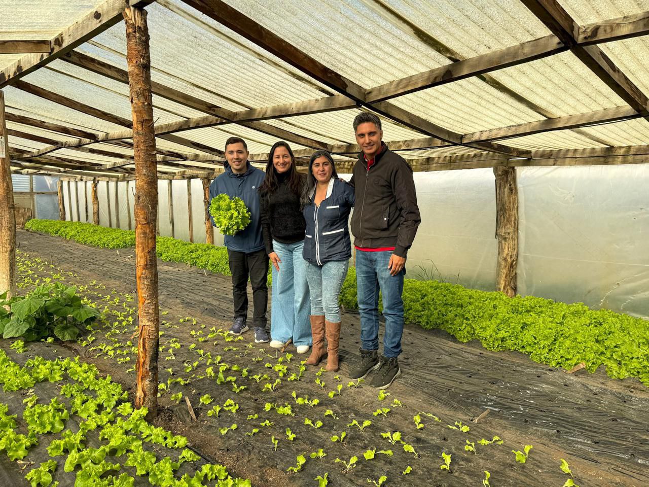 El Municipio recorrió establecimientos de productores locales