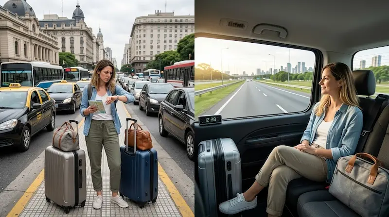 Viajes largos: por qué el traslado en Buenos Aires es clave