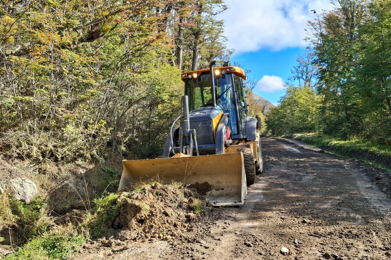 Vialidad intensifica trabajos en rutas fueguinas antes del invierno