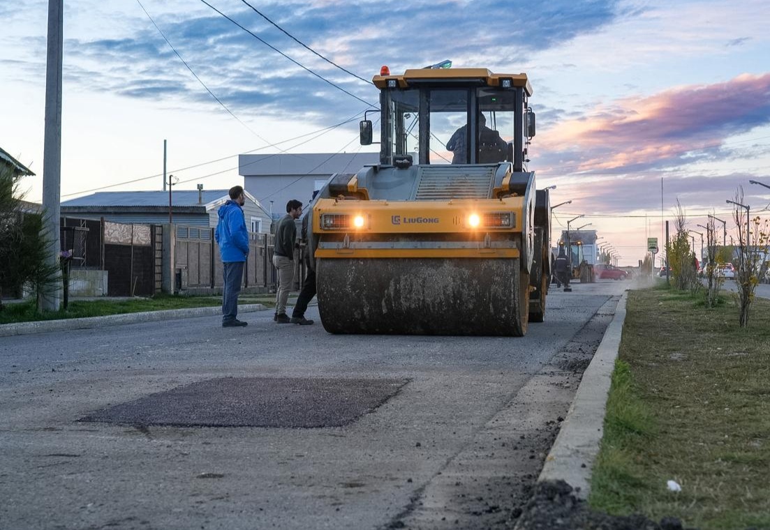 Continúan los trabajos de hormigonado en diversos sectores de la ciudad