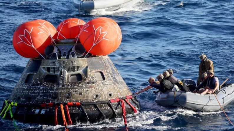 artemis ii amerizaje rescate