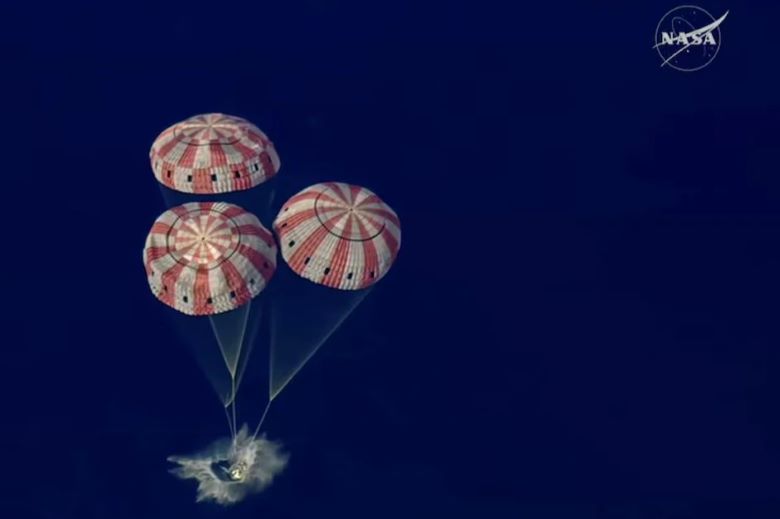 Artemis II regresó con éxito a la Tierra luego del viaje a la Luna (video)