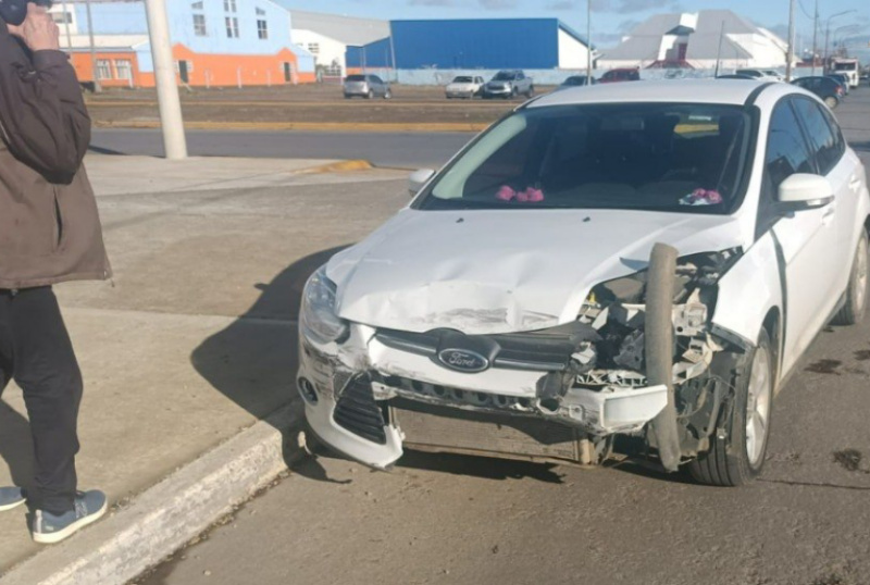 Dos choques en Río Grande dejaron tres personas hospitalizadas