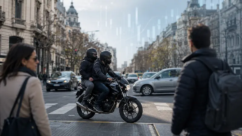 Motochorros y delitos no denunciados: los límites del balance oficial sobre la seguridad en CABA