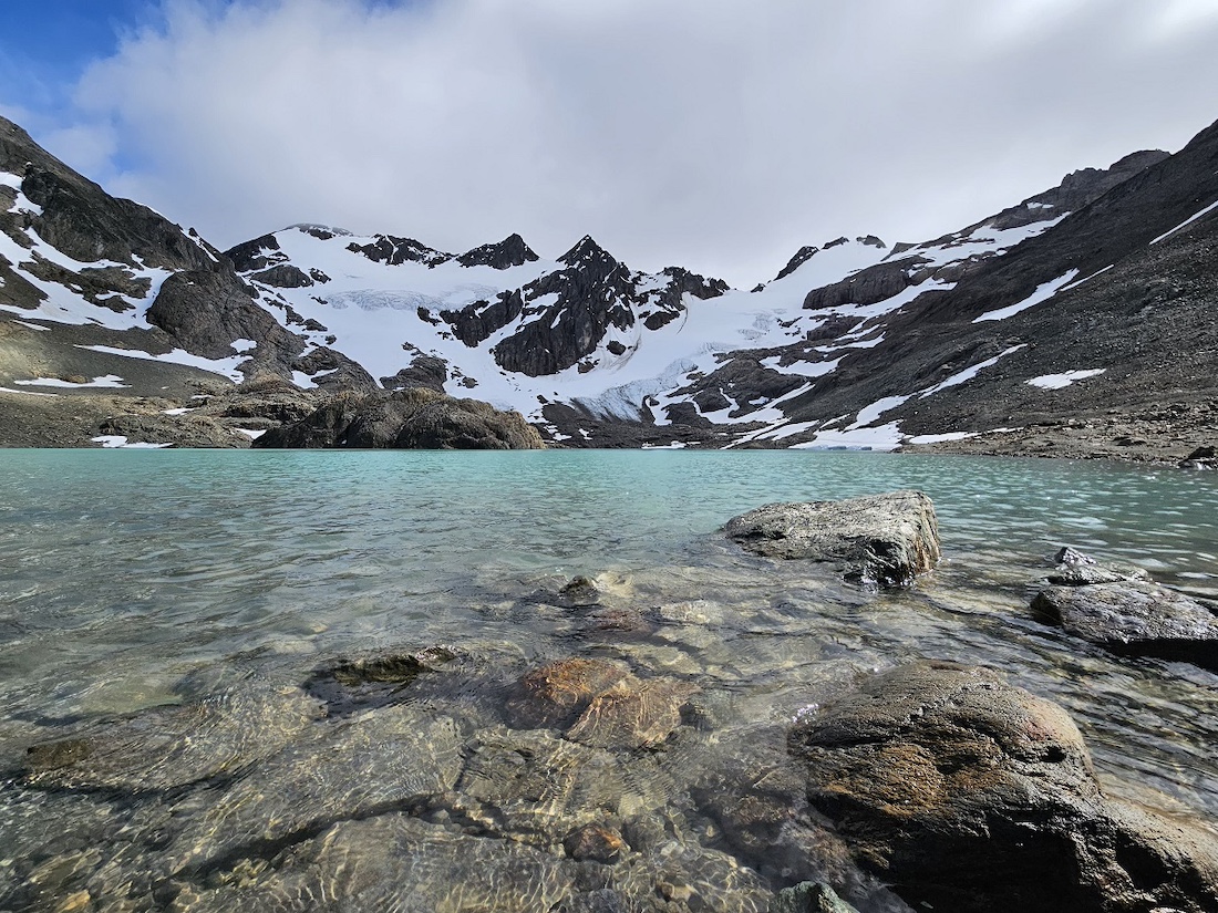 Murieron una turista y un guía en el glaciar Vinciguerra