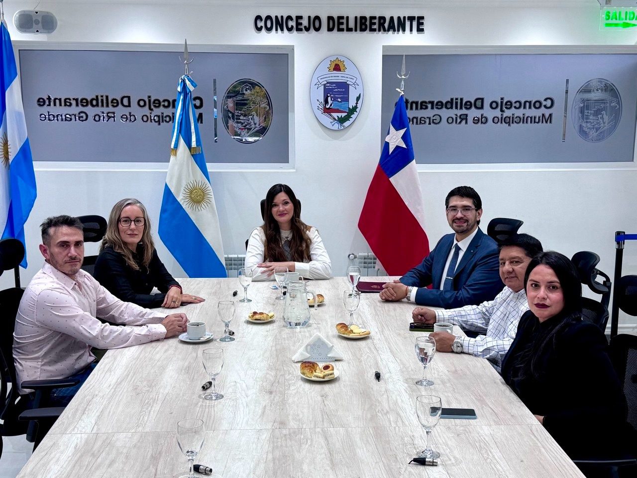 El Concejo Deliberante recibió al nuevo Cónsul de Chile