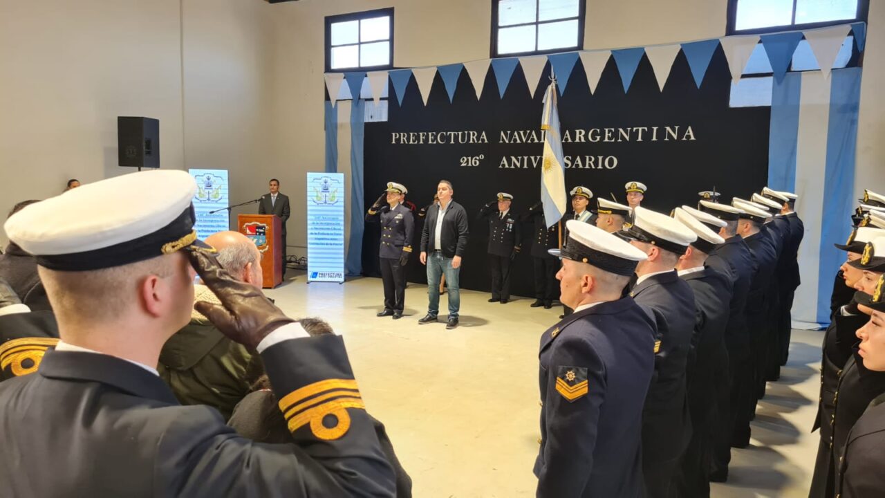 Prefectura Naval Argentina celebró sus 216 años y reafirmó su histórico vínculo con Río Grande