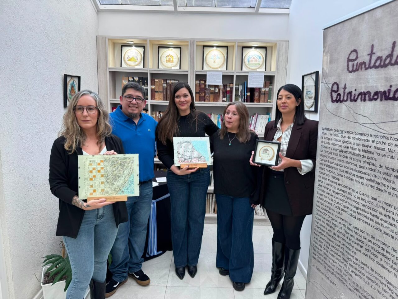 El Concejo Deliberante inauguró la muestra “Puntadas Patrimoniales”